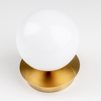 Brilagi - Aplica LED de baie BALL, 6W, 230V, 3000/4000/6500K, IP44, aurie