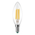 BRILAGI - Bec LED cu filament CLASIC ONE C35 E14/6W/230V 4000K