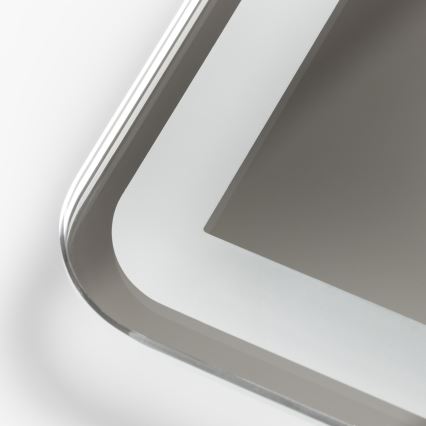 Brilagi - Oglindă LED încălzită pentru baie BELLA, 16W, 230V, 60x60 cm, IP44, CRI 90, reglabilă + CCT