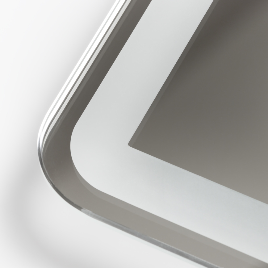 Brilagi - Oglindă LED încălzită pentru baie BELLA, 16W, 230V, 60x60 cm, IP44, CRI 90, reglabilă + CCT