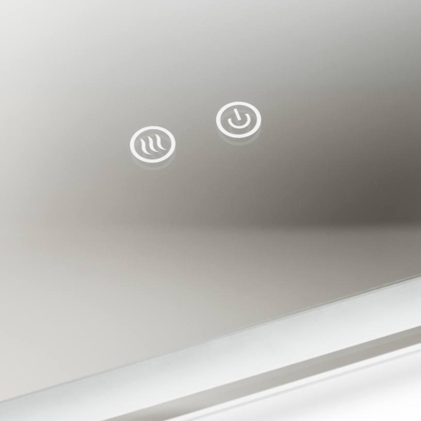 Brilagi - Oglindă LED încălzită pentru baie BELLA, 16W, 230V, 60x60 cm, IP44, CRI 90, reglabilă + CCT