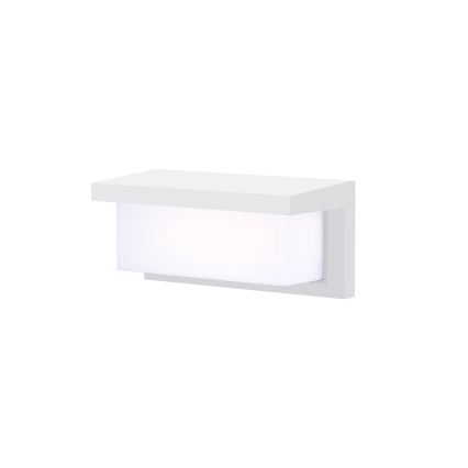 Brilagi - Aplică de perete pentru exterior LED RGBW reglabilă BRICKY 1xE27/9W/230V 2700-6500K IP54 albă