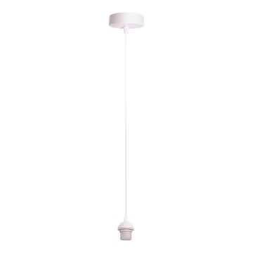 Brilagi - Cablu de alimentare PARTY 1xE27/60W/230V, diametru 10 cm, alb