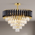 BRILAGI - Candelabru aplicat ECLIPSE 9xE14/10W/230V Ø 58 cm auriu/negru