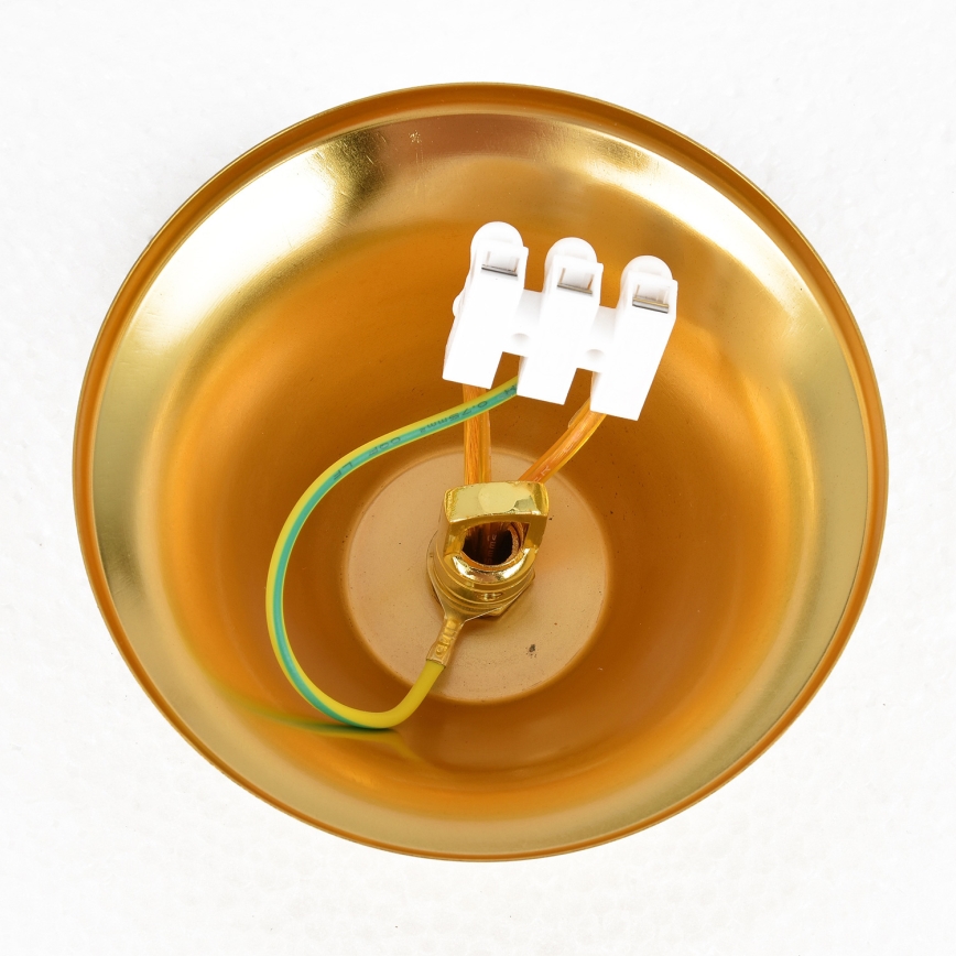 Brilagi - Candelabru cu lanț ECLIPSE 7xE14/10W/230V Ø 48 cm auriu