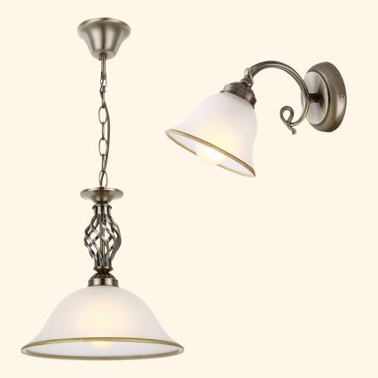 Brilagi - Candelabru cu lanț NOSTALGIA 1xE27/60W/230V