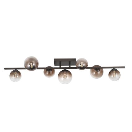 Brilagi - Candelabru LED aplicat MILLA 7xG9/3W/230V maro/maro fumuriu