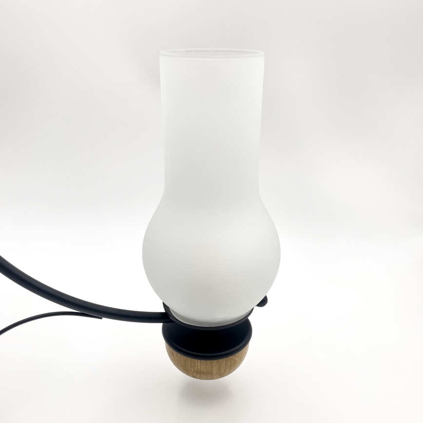 Brilagi - Candelabru LED pe lanț COTTAGE 3xE14/40W/230V stejar/negru/alb