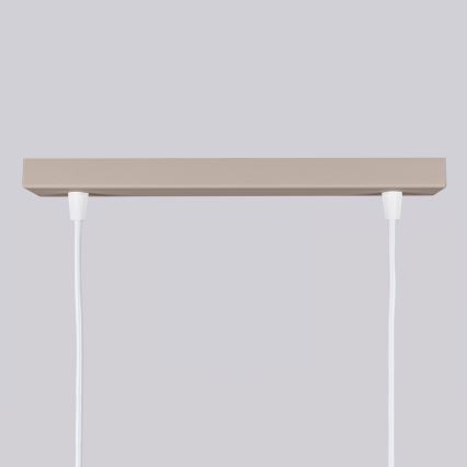 Brilagi - Candelabru LED suspendat pe cablu CRESTO 2xGU10/10W/230V taupe