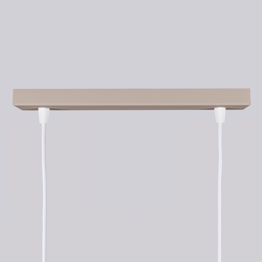 Brilagi - Candelabru LED suspendat pe cablu CRESTO 2xGU10/10W/230V taupe