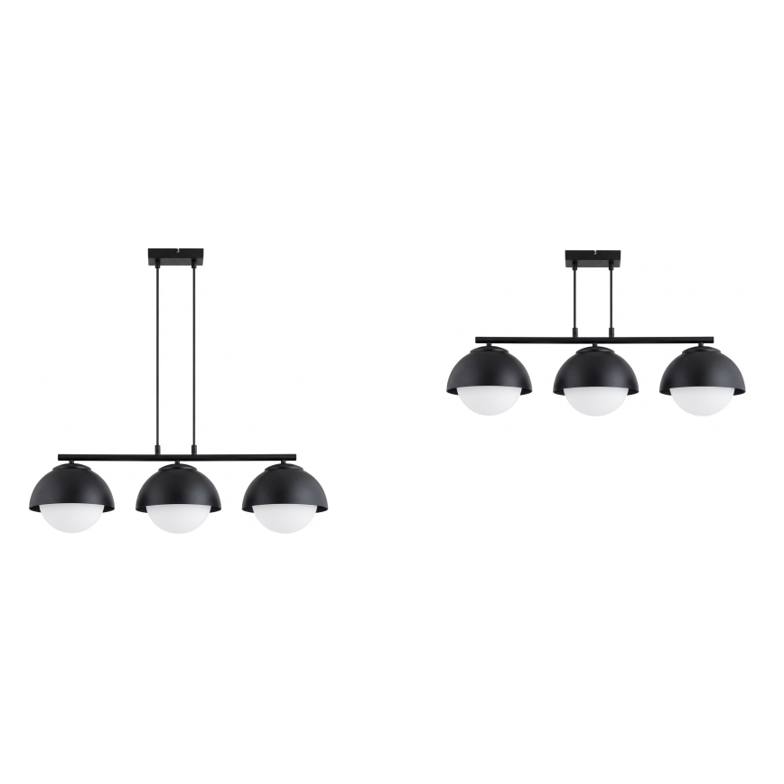 BRILAGI - Candelabru pe cablu COSMO 3xE27/60W/230V negru