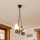 Brilagi - Candelabru pe lanț RUSTIC 2xE14/40W/230V stejar