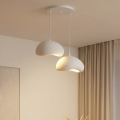 BRILAGI - Candelabru suspendat cu cablu WABI SABI, 2xE27/40W/230V, Ø 60 cm, alb