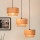 Brilagi - Candelabru suspendat pe cablu MONTANA BOHO 3xE27/15W/230V maro/negru