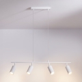 Brilagi - Candelabru suspendat pe cablu SELE 4xGU10/30W/230V, alb