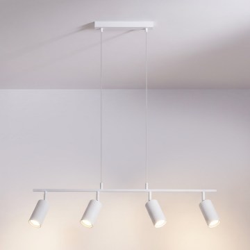 Brilagi - Candelabru suspendat pe cablu SELE 4xGU10/30W/230V, alb