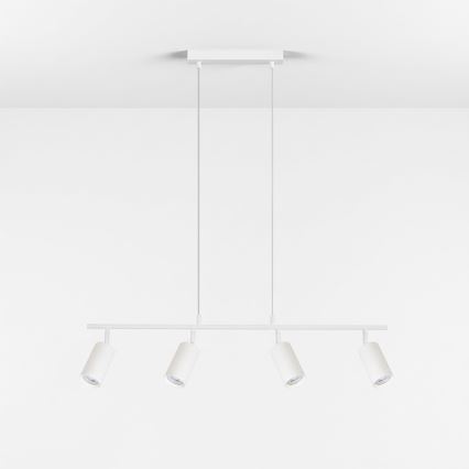 Brilagi - Candelabru suspendat pe cablu SELE 4xGU10/30W/230V, alb