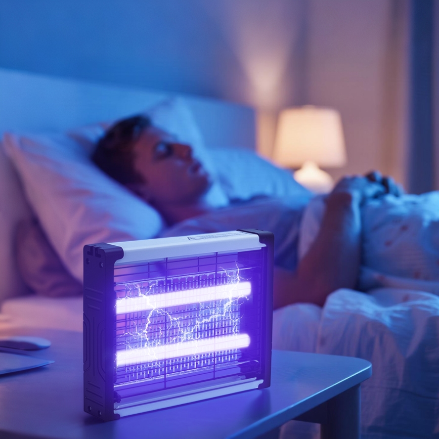 Brilagi - Capcană electrică LED UV pentru insecte 2xLED/7,5W/230V 90 m2