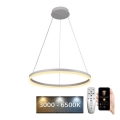 Brilagi CIRCLE – Lustră LED dimabilă pe cablu, 42 W, 230 V, 3000–6500 K, Ø 60 cm, cu telecomandă