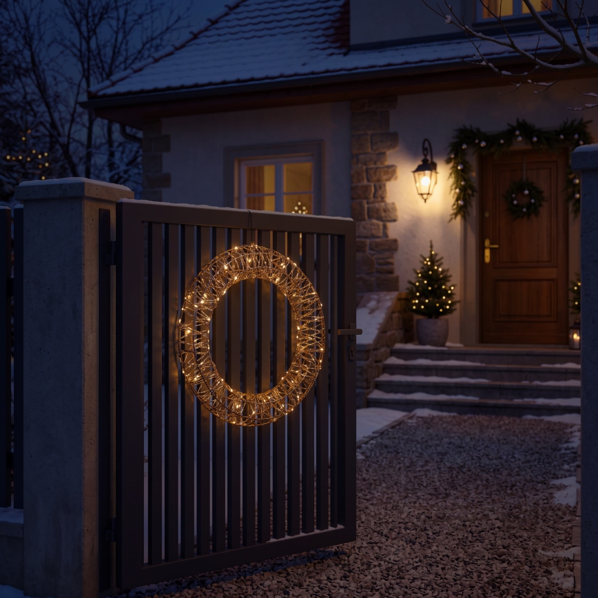 BRILAGI - Coroniță LED de Crăciun pentru exterior LED/3,3W/230V IP44 Ø 48 cm