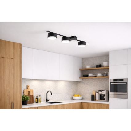 Brilagi - Corp de iluminat cu MONO 3x GX53/12W/230V, negru