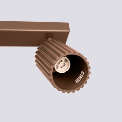 Brilagi - Corp de iluminat cu spoturi CRESTO 4xGU10/10W/230V maro