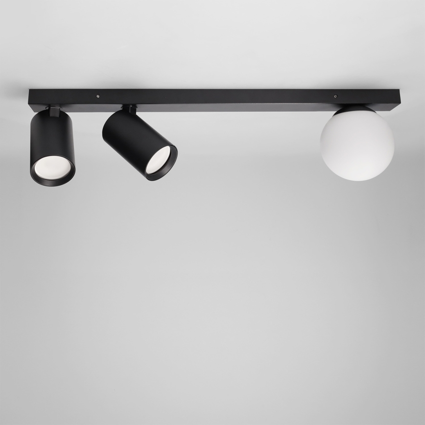 Brilagi - Corp de iluminat cu spoturi SELE BALL 2xGU10/30W/230V + 1xG9/10W negru
