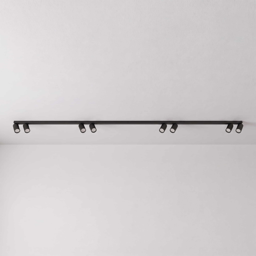 BRILAGI - Corp de iluminat cu spoturi SELE LONG 8xGU10/30W/230V negru