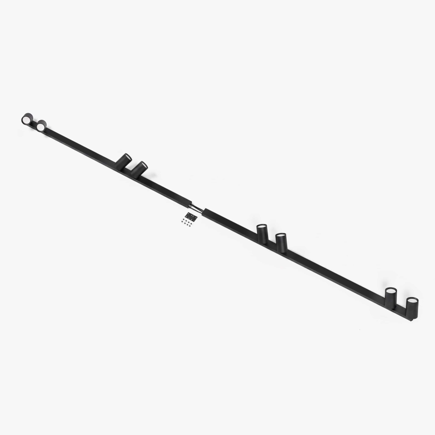 BRILAGI - Corp de iluminat cu spoturi SELE LONG 8xGU10/30W/230V negru
