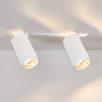 Brilagi - Corp de iluminat încastrat SELE 2xGU10/30W/230V alb
