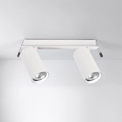Brilagi - Corp de iluminat încastrat SELE 2xGU10/30W/230V alb