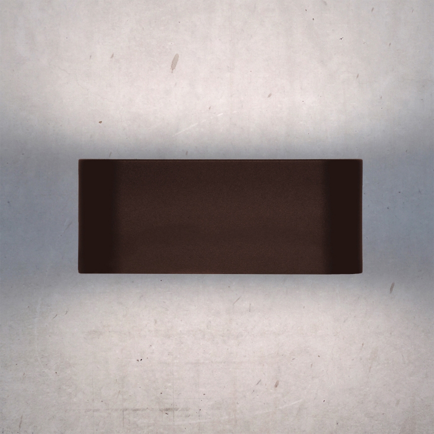 Brilagi - Aplică de perete pentru exterior BARI LED/7W/230V 3000/4000/6000K maro IP54