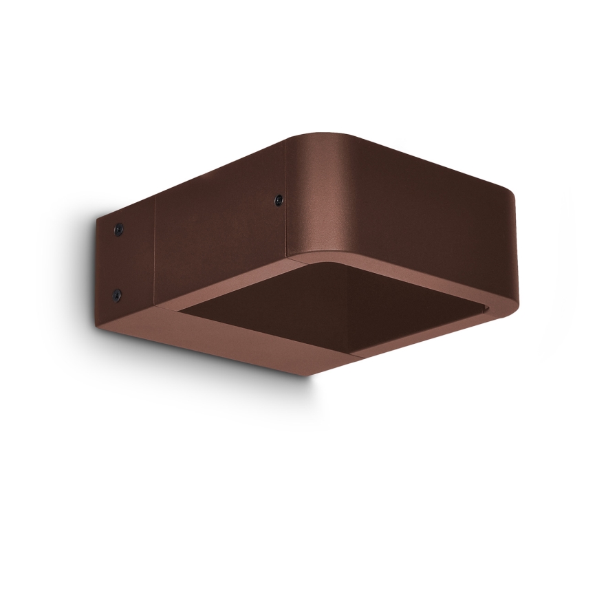 Brilagi - Aplică de perete pentru exterior BARI LED/7W/230V 3000/4000/6000K maro IP54