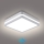 Brilagi - Corp de iluminat LED de exterior cu senzor BENE, 18 W, 230 V, 22 x 22 cm, alb, IP54