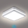 Brilagi - Corp de iluminat LED de exterior cu senzor BENE, 24 W, 230 V, 26 x 26 cm, alb, IP54