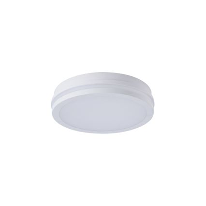 Brilagi - Plafonieră LED de exterior cu senzor BENE LED/24W/230V, diametru 26 cm, alb, IP54