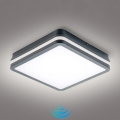 Brilagi - Corp de iluminat LED de exterior cu senzor de mișcare BENE LED/24W/230V 26x26 cm antracit IP54