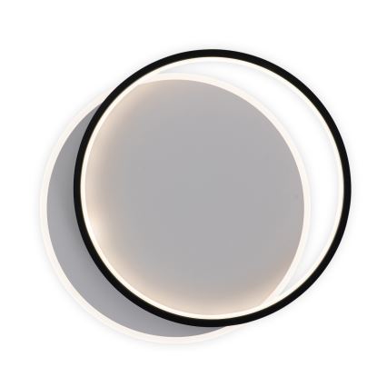 Brilagi - Plafonieră LED dimabilă FLARE LED/48W/230V 3000-6000K 39,5x45 cm alb/negru + telecomandă