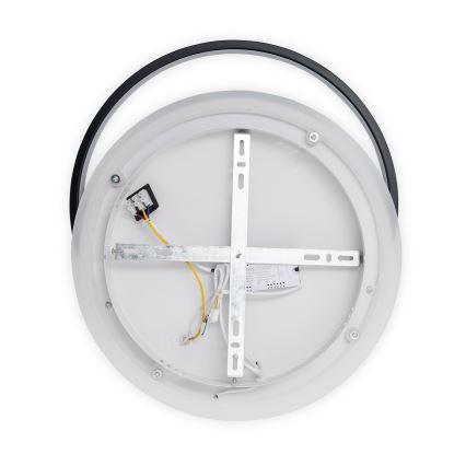 Brilagi - Plafonieră LED dimabilă FLARE LED/48W/230V 3000-6000K 39,5x45 cm alb/negru + telecomandă