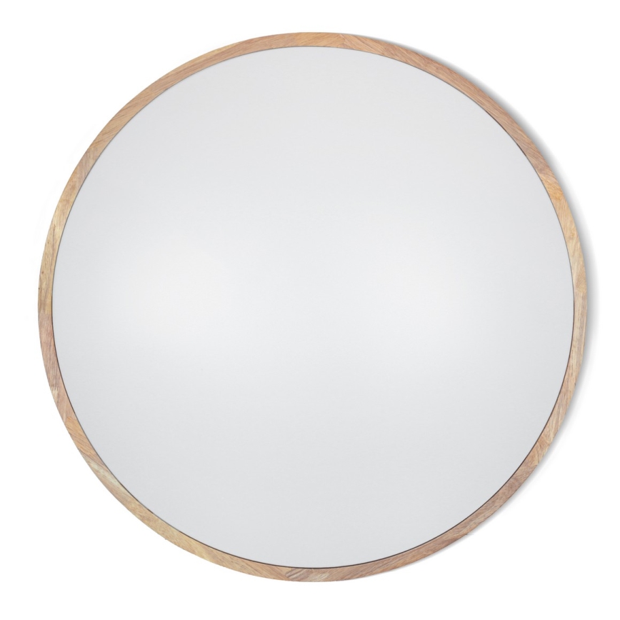 Brilagi - Plafonieră LED dimabilă ALSON, 72 W, 230 V, 3000–6500 K, stejar, Ø 78 cm + telecomandă