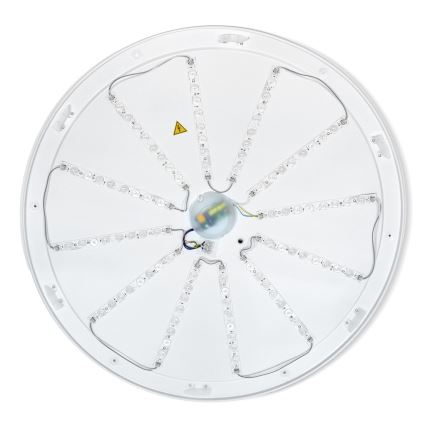 Brilagi - Plafonieră LED dimabilă ALSON, 72 W, 230 V, 3000–6500 K, stejar, Ø 78 cm + telecomandă