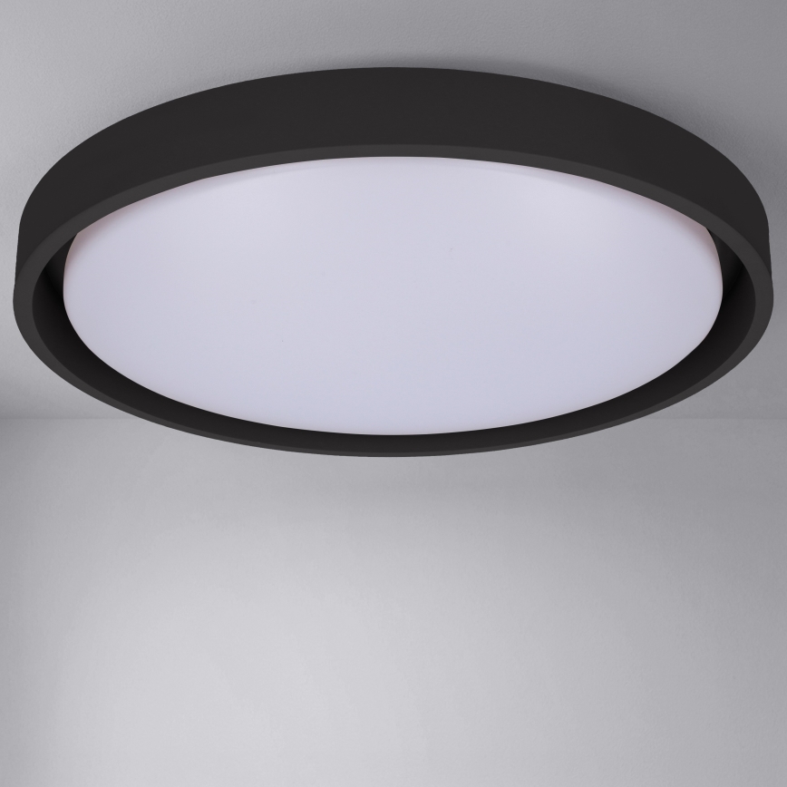 Brilagi - Plafonieră LED dimabilă MATTEO LED/60W/230V 3000-6500K Ø 51,5 cm neagră + telecomandă