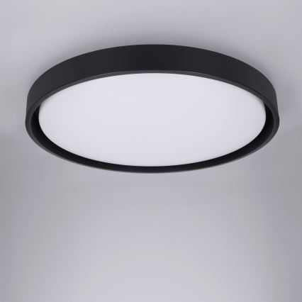 Brilagi - Plafonieră LED dimabilă MATTEO LED/60W/230V 3000-6500K Ø 51,5 cm neagră + telecomandă
