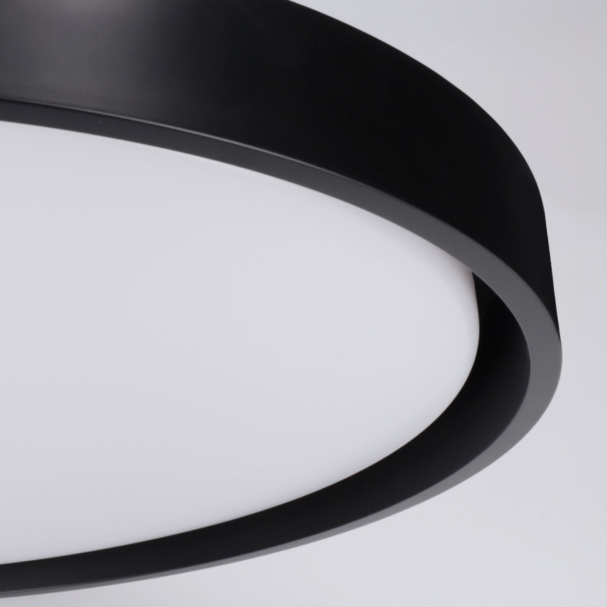 Brilagi - Plafonieră LED dimabilă MATTEO LED/60W/230V 3000-6500K Ø 51,5 cm neagră + telecomandă