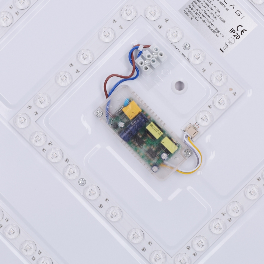 Brilagi - Plafonieră LED dimabilă MATTEO LED/60W/230V 3000-6500K Ø 51,5 cm neagră + telecomandă