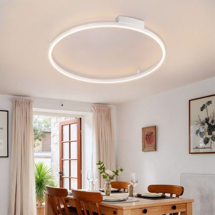 Brilagi - Lampă de plafon LED reglabilă PORTOFINO LED/60W/230V 3000-6000K diam. 80 cm, albă + telecomandă