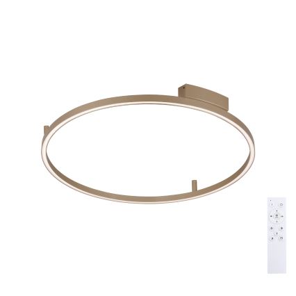 Brilagi - Plafonieră LED dimabilă PORTOFINO LED/60W/230V 3000-6000K, diam. 80 cm bej + telecomandă