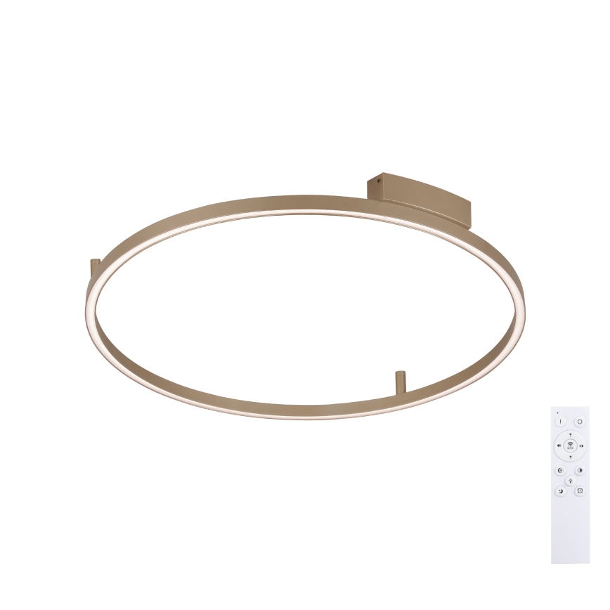 Brilagi - Plafonieră LED dimabilă PORTOFINO LED/60W/230V 3000-6000K, diam. 80 cm bej + telecomandă