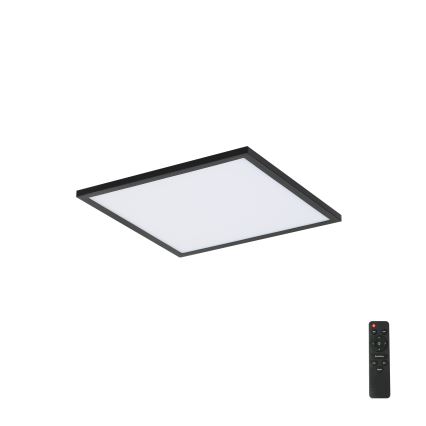 Brilagi - Plafonieră LED reglabilă SLIMFRAME LED/25W/230V 30x30 cm 3000-6000K neagră + telecomandă