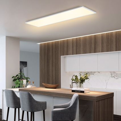 Brilagi - Plafonieră LED reglabilă SLIMFRAME LED/58W/230V 120x30 cm 3000-6000K albă + telecomandă